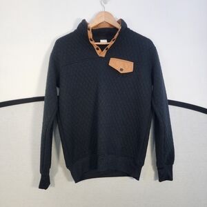 Zyia Active Quilted Size small Black sweater